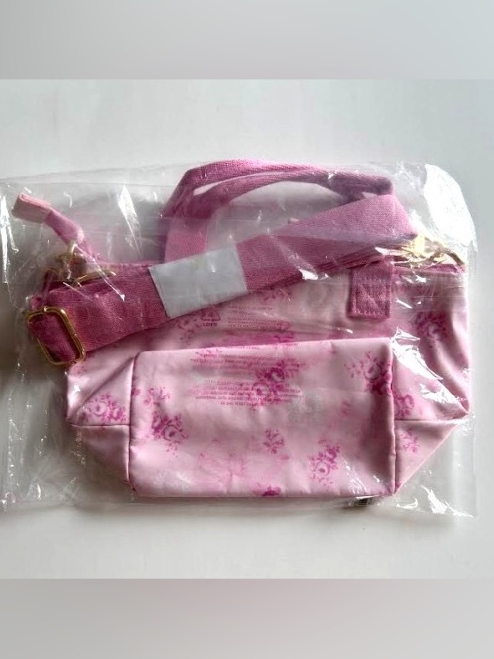 Victoria's Secret PINK x LoveShackFancy Mini Tote Bag Beaux Icons - Picture 6 of 6